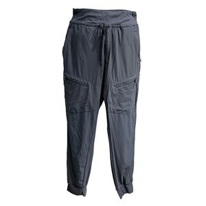 🍁 Baleaf High-Waist Lightweight Cargo Jogger Pants UPF50+ — Gray — Size L | EUC